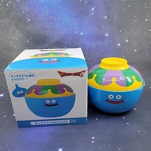Dragon Quest AM King Slime Storage Bowl & Lid 15 cm Japanese US SELLER